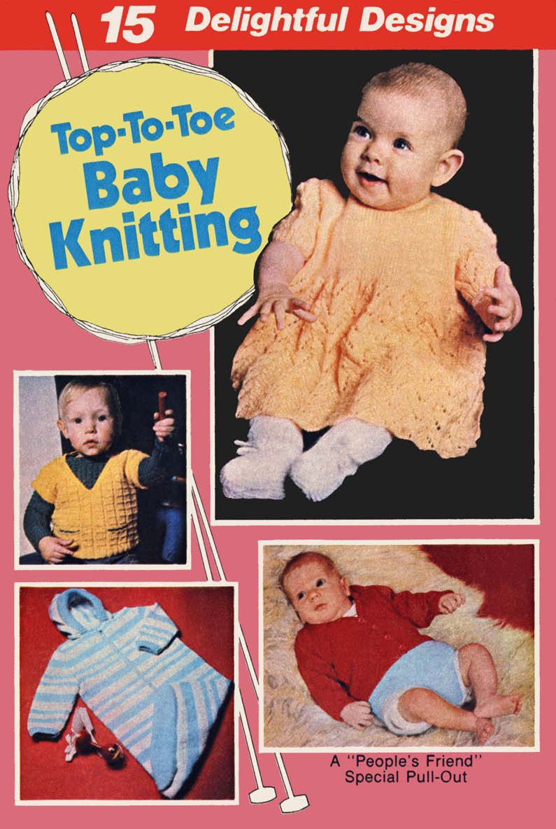 Top-to-Toe Baby Knitting Vintage Patterns