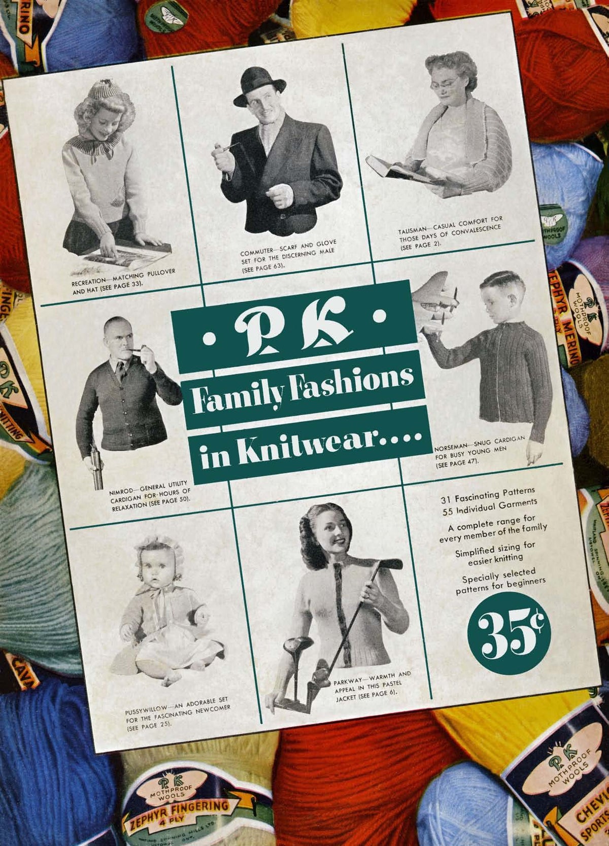 Speedknits Vintage Knitting Patterns Book