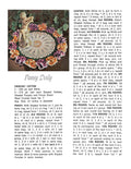 Pansy Doily Crochet Pattern 12"