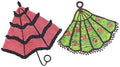 Parasol & Fan Trivets or Pot Holders Crochet Pattern