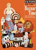 Bazaar Time Vintage Knitting Crochet Patterns Book