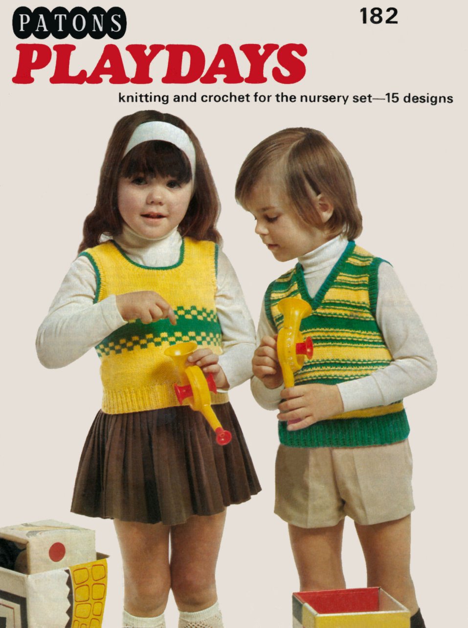 Playdays Baby Children Knitting Crochet Patterns
