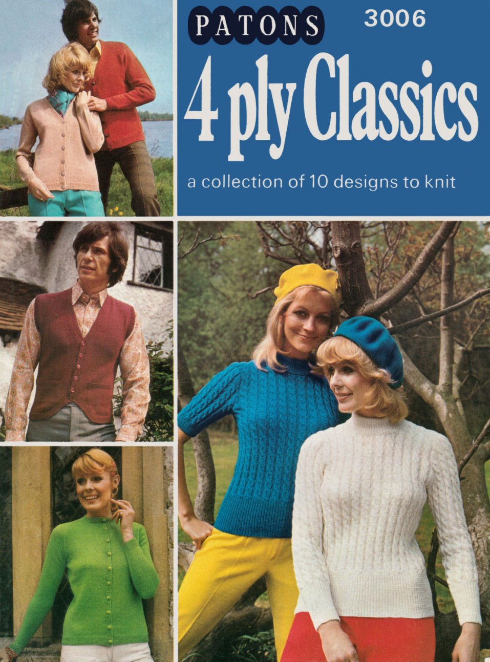 4 Ply Classics Sweaters Knitting Patterns