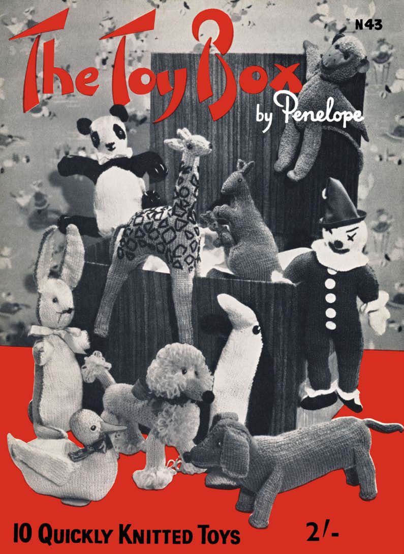 The Toy Box Vintage Knitting Patterns Book