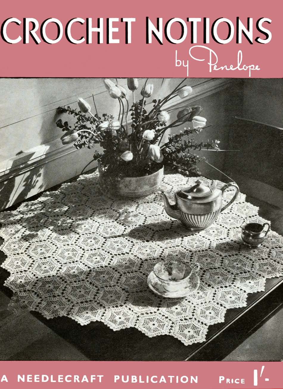 Crochet Notions Vintage Patterns Book