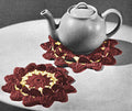 Petal Trivet or Pot Holder Crochet Pattern