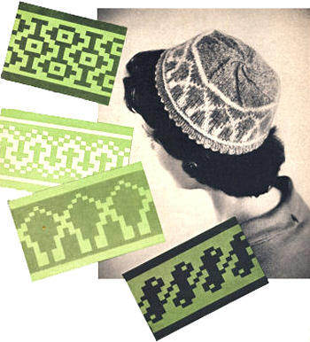 Pillbox Hat 4 Design Variations Knitting Pattern