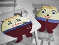 Humpty Dumpty Pillow or Placemat Crochet Pattern