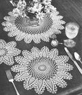 Pineapple Doily Table Setting Crochet Pattern