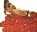Poinsettia Afghan Crochet Pattern