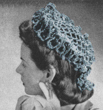 Pompadour Hat with Frill Crochet Pattern