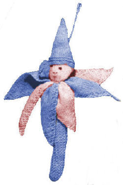 Punchinello Baby Toy Knitting Pattern