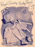 Shell Stitch Baby Outfit Crochet Pattern