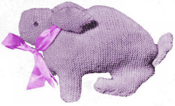 Rabbit Stuffed Toy Knitting Pattern