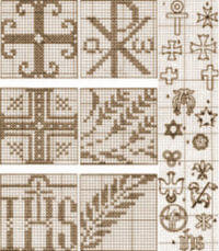 Religious Designs Cross Stitch Transfer Patterns