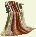 Ripple Wave Afghan Knitting Pattern