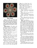 Rose Doily Crochet Pattern 16"