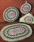 Rose Kitchen Set Crochet Pattern