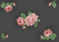 Rug with Embroidered Roses Crochet & Embroidery Pattern