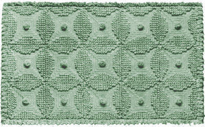 Knot Stitch Design Rug Crochet Pattern
