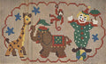 Child's Circus Rug Crochet & Embroidery Pattern
