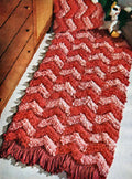 Chevron Loop Rug & Pillow Cushion Crochet Pattern