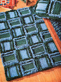 Motif Rug & Pillow Cushion Crochet Pattern