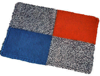 Squares Rug Crochet Pattern