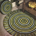 Ring-A-Round Rug & Pillow Cushion Crochet Pattern