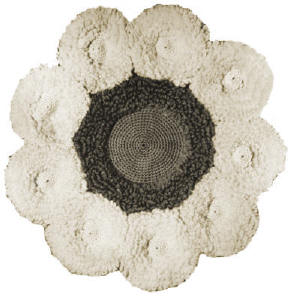 Circles Rug Crochet Pattern