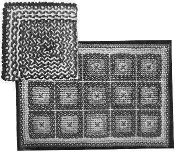 Woven Scatter Rug Crochet Pattern