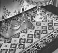 Clover Path Table Runner Filet Crochet Pattern