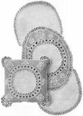 Runner & Pillow Antique Crochet Pattern