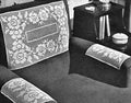 Victorian Sampler Chair Set Filet Crochet Pattern