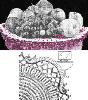 Decorative Serving Tray Crochet Pattern