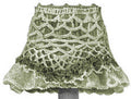 Crescent Candle or Lamp Shade Antique Crochet Pattern