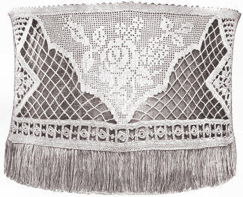 Empire Lamp Shade Antique Crochet Pattern