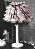 Ruffled Lamp Shade Crochet Pattern