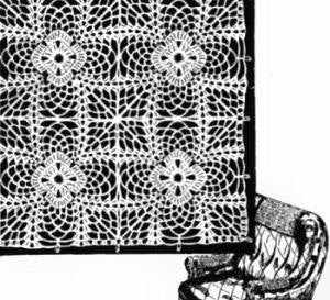 Shamrock Motif Chair Set Crochet Pattern