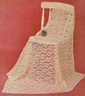 Lacy Baby Shawl Crochet Pattern