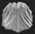 Circular Victorian Mesh Shawl Crochet Pattern