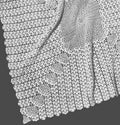 Lacy Baby Shawl Crochet Pattern