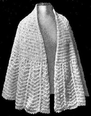 Circular Shawl Crochet Pattern