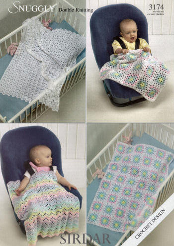 Baby Blankets & Shawls Crochet Pattern