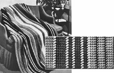Shell Stitch Afghan Crochet Pattern