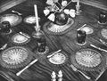 Shell Doily Table Setting Crochet Pattern