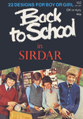 Back to School Vintage Knitting Patterns Book