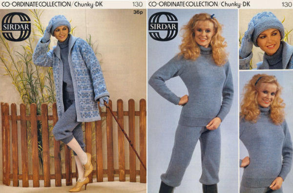 Co-ordinate Collection Vintage Knitting Patterns