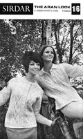 Family Aran Sweaters Vintage Knitting Patterns