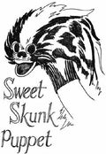 Skunk Hand Puppet Sewing Pattern